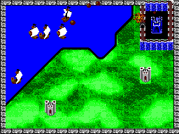 Rampart (Europe) In game screenshot